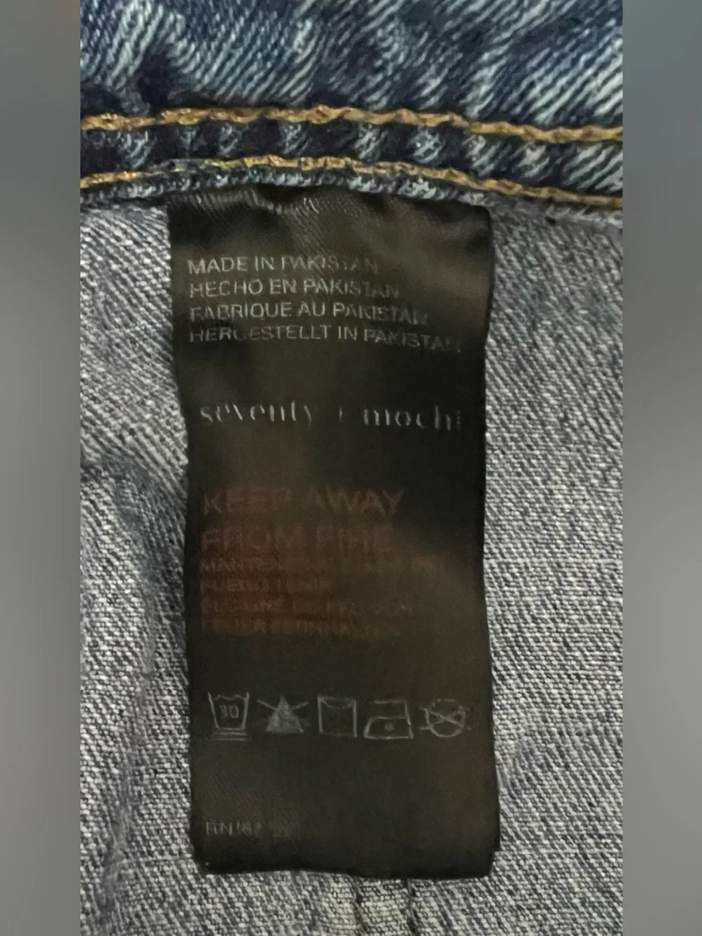Seventy + Mochi Mabel Patch Pocket Shorts Size 26 - Picture 8 of 8